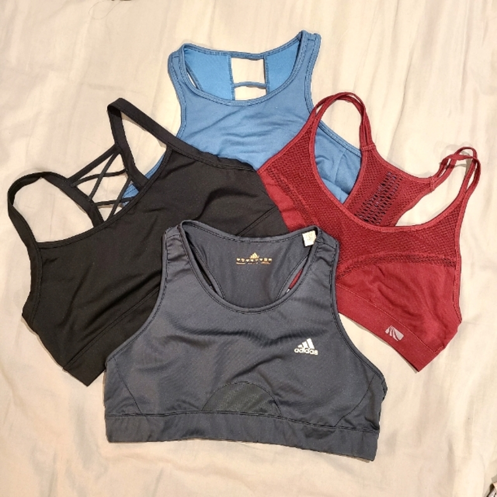 (Bundle) 4 XL Sports Bras | Adidas, Joy Lab and Nordstrom Rack brands